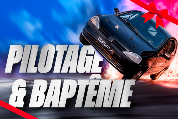 Coffret pilotage et baptême découverte