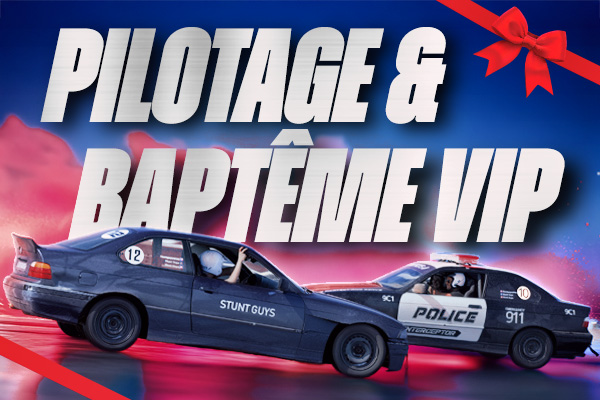 Coffret pilotage Vip et baptême Vip