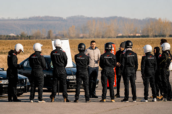 Groupe débutant gymkhana