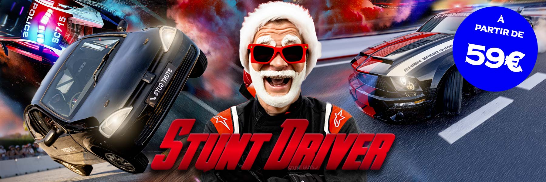 Offres Noël stages de pilotage