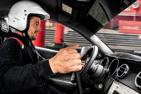 Pilote drift mustang