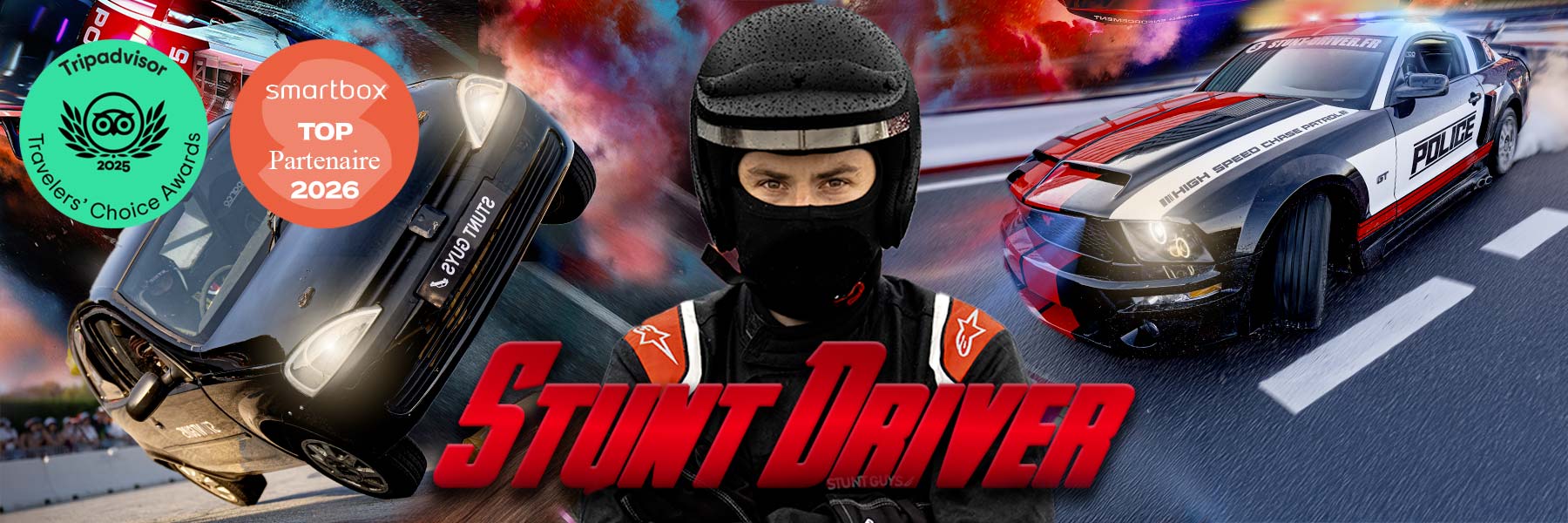 Stages et baptêmes cascade sur circuit